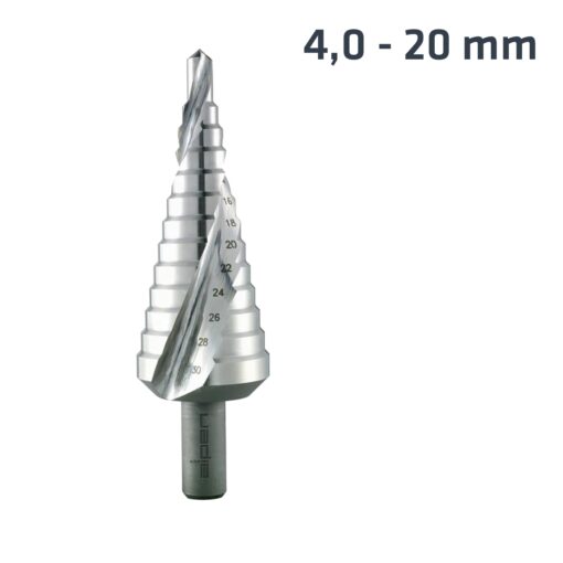 Alpen hss step drill 4-20mm