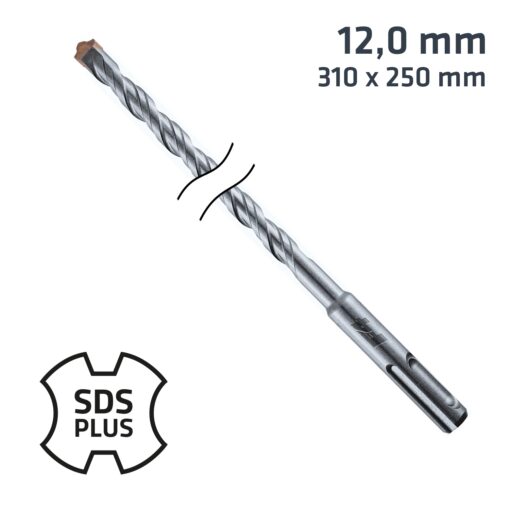 Sds plus drill bit 310 x 250 12.0mm