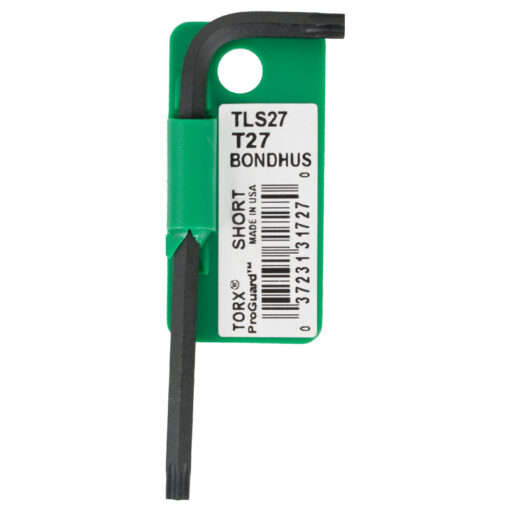 Torx l-wrench t27 proguard single bondhus