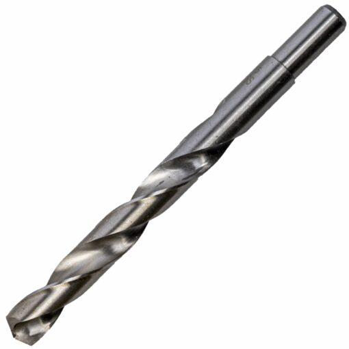 Drill hss 15.0mm 135deg 1/card reduced shank industrial bit