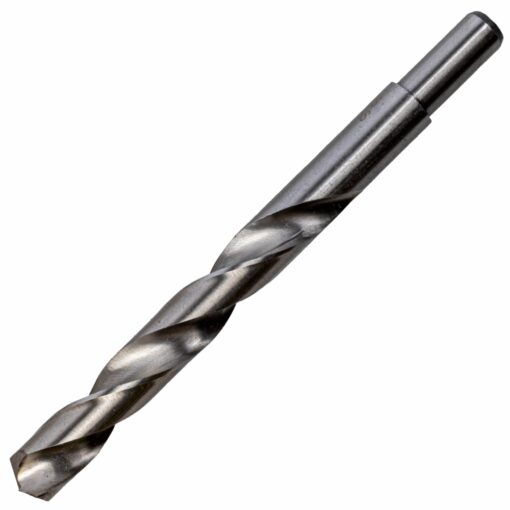 Drill hss 19.5mm 135deg 1/card reduced shank industrial bit