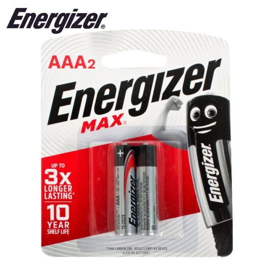 Energizer max aaa - 2 pack (moq 20)