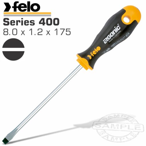 Felo 400 sl8.0x1.2x175 s/driver ergonic