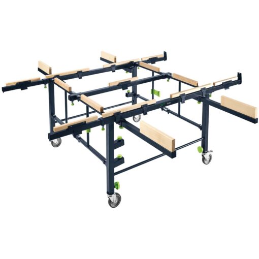 Mobile saw table and work bench stm 1800