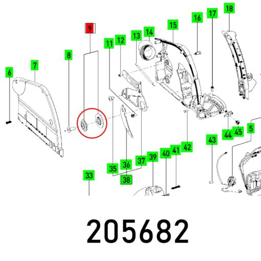 Flange  ts 55 ebq