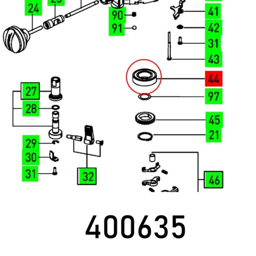 Ball bearing of 2000/1