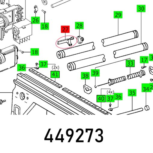Cable holder cs 70 eb