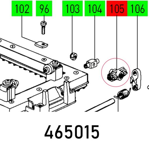 Toggle lever bs 75/105