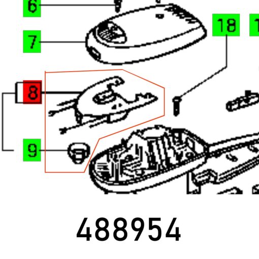 Electronic card rw 900 e