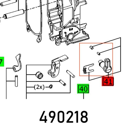 Pend. adj. knob ps 300 eq