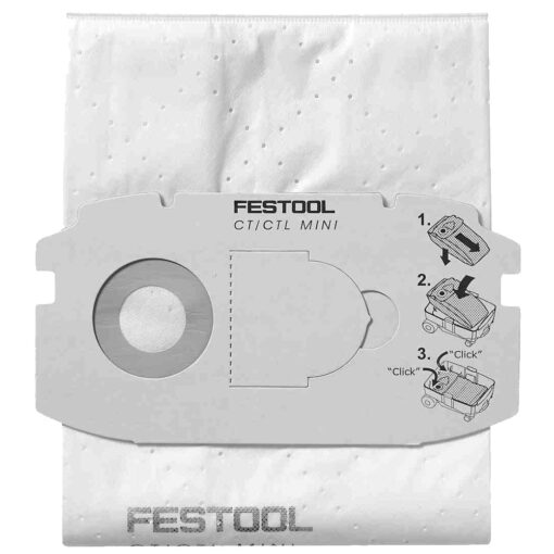 Festool selfclean filter bag sc fis-ct mini/5 498410