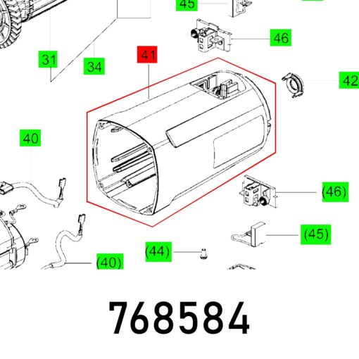 Motor frame ag 230-26 r