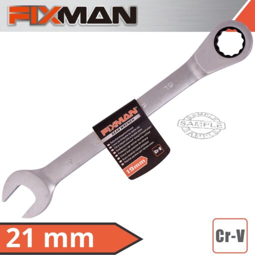 Fixman combination ratcheting wrench 21mm