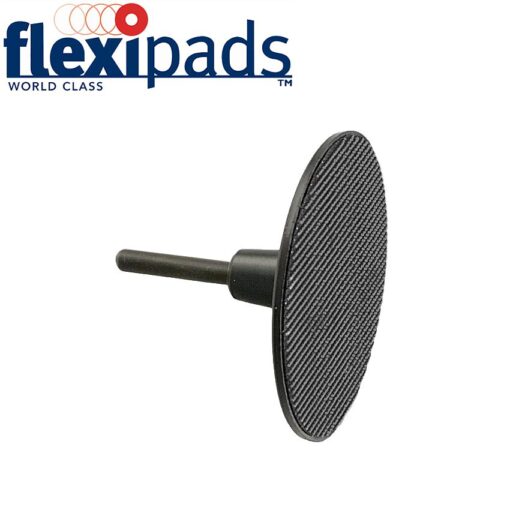 Spindle pad 75mm hook & loop hard face