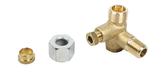 Non-return valve 1/4m - 3/8m viton