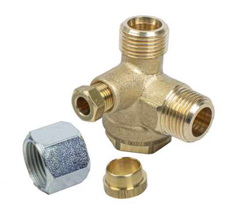 Non-return valve 3/8m - 3/8m nbr