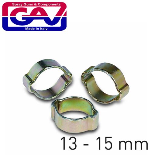 Hose clamp crimp type 13-15mm