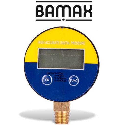 Pressure gauge 63mm 1/4 lower digital