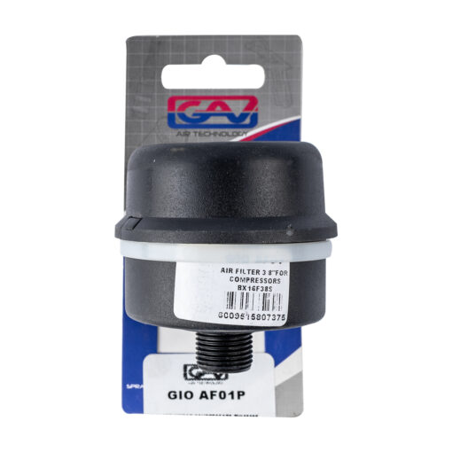 Air filter 3/8'for compressors bx16f38s carded