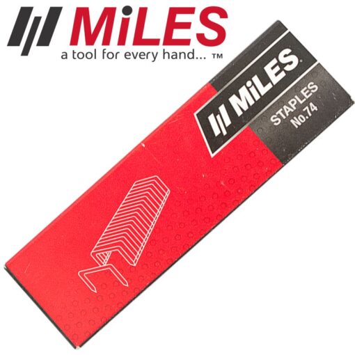 Galv staples 7mm x 5040 for tape tool miles no74