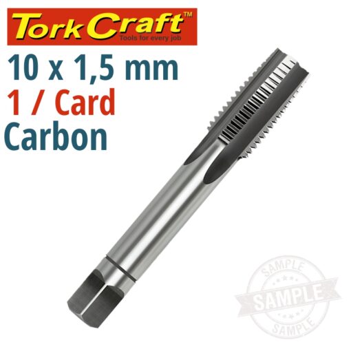 Tap carb.steel 10x1.50mm 1/cd