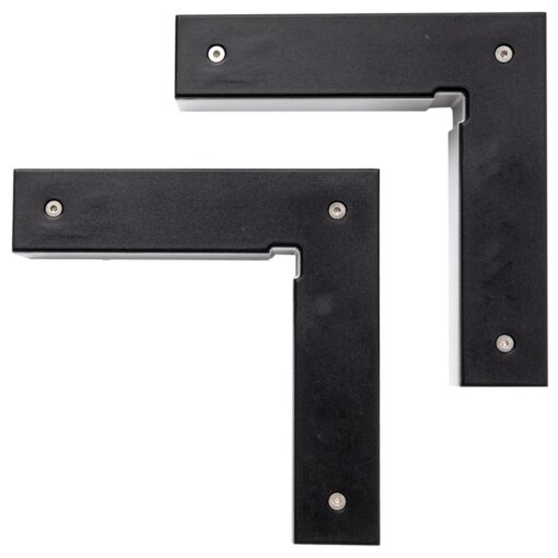 Right angle positioner 90deg 2pc square set