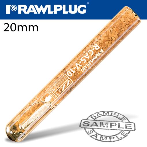 R-cas-v vinylester spin-in capsules for threaded rods 20mm