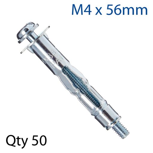 Interset m4x46mm 50psc per tub