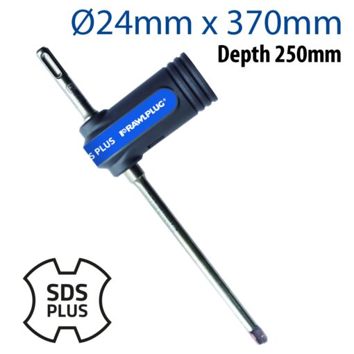 24x250x370 dustless drill bit sds plus