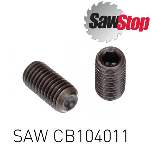 Sawstop set screw m6 x 1.0 x 14mm