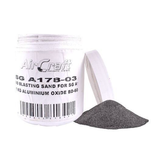 Sand blasting sand for sg a178 150grit 1 kg aluminium oxide bd-60
