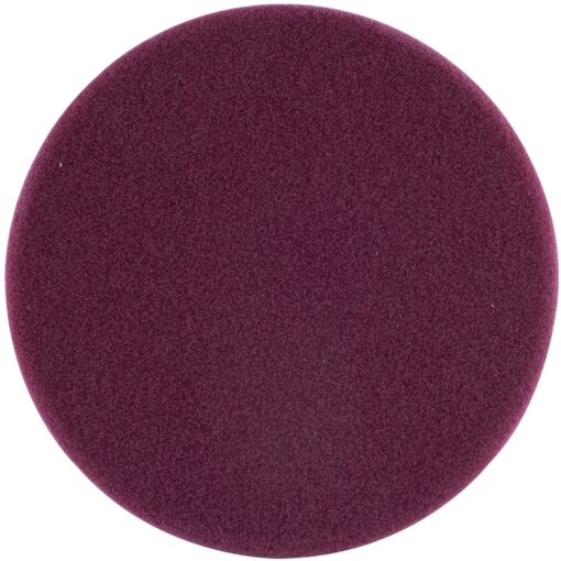 Foam pad hook and loop maroon sponge 150mm 6' heavy compounding