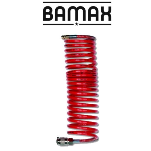 Spiral hose 20m w/qu.couplers bx15ru20-6
