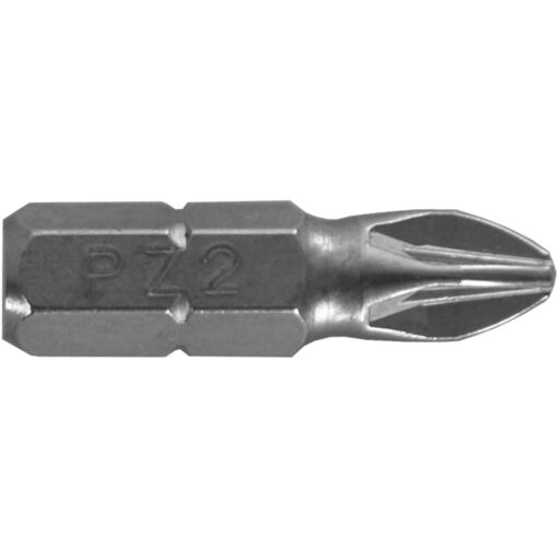 Stainless steel screwdriver bit pz2 x 25mm