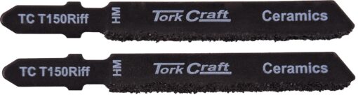 T-shank jigsaw blade for ceramics 77mm 2pack