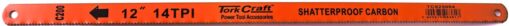 Hacksaw blade carbon steel 14tx300mm