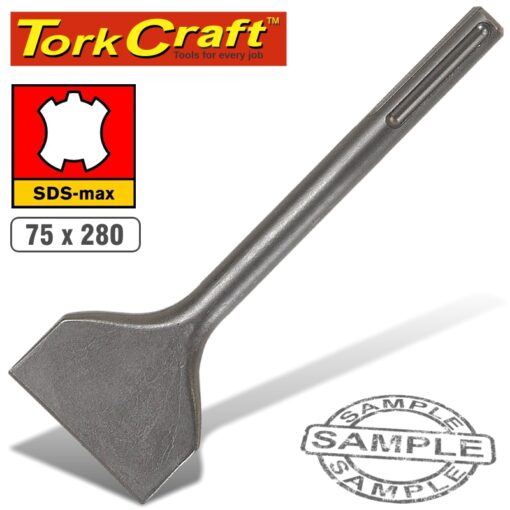 Chisel sds max flat 18 x 280 x 75mm