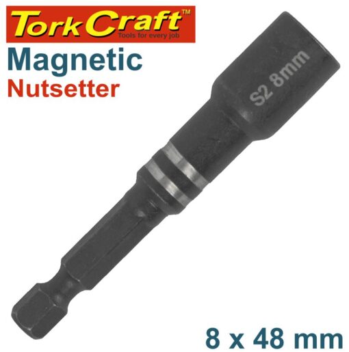 Magnetic nutsetter 8 x 48mm carded