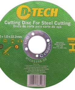 D-Tech - Cutting Disc For Steel Cutting - Pack Of 100
