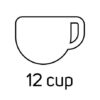 Taurus Coffee Maker Aluminium Black 500ml 12 Cups "Black Moments 12" - Image 6