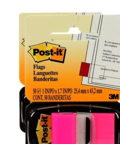 3M Post-it Flag Neon Pink / 50 Flags per pack
