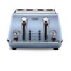Delonghi - Icona Vintage Toaster 4 Slice - Green - Image 6