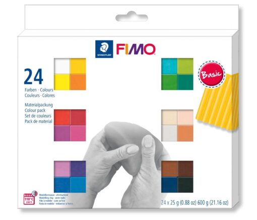 Staedtler Set Mod. clay Fimo soft basic pack