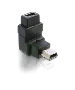 Delock 90deg Usb-B Mini M-F Down Adapter (65096)