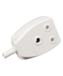 Elec Mts Coupler Janus White Plastic L