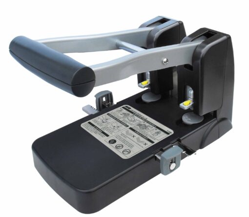 STD P-1000 Heavy Duty Power Hollow 2 Hole Punch - 100 Sheets