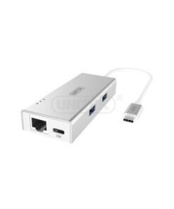 Unitek USB 3 Type-C 2-Port USB 3.0 GB LAN