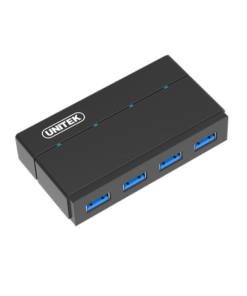 Unitek Usb3.0 4-Port Hub 12V2A Blk (Y-Hb03001)
