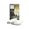Philips Hue E14 White Ambiance LED Twin Pack - 6W - Image 2