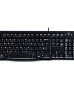 Logitech K120 Wired Keyboard, USB Plug-and-Play, Full-Size, Spill Resistant